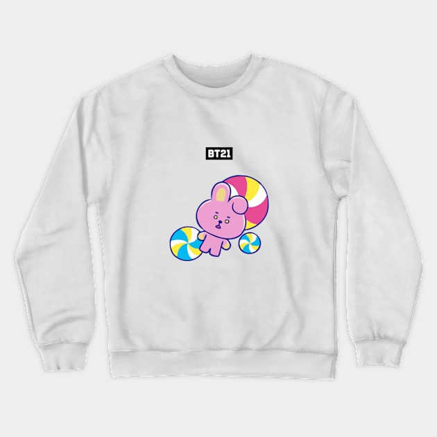 bt21 bts exclusive design 118 Crewneck Sweatshirt by Typography Dose